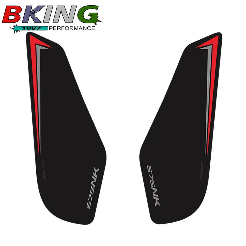 VOOR CFMOTO 675NK NK675 675 NK 2025 + Motorfiets 3M Anti Slip Tank Pad Stickers Pad Side Gas Knie grip Protector Decal Accessoires