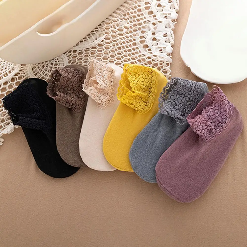 

1 Pair Attractive Thermal Socks Non-Slip Long Lasting Floor Socks Winter Thermal Women Warm Floor Socks