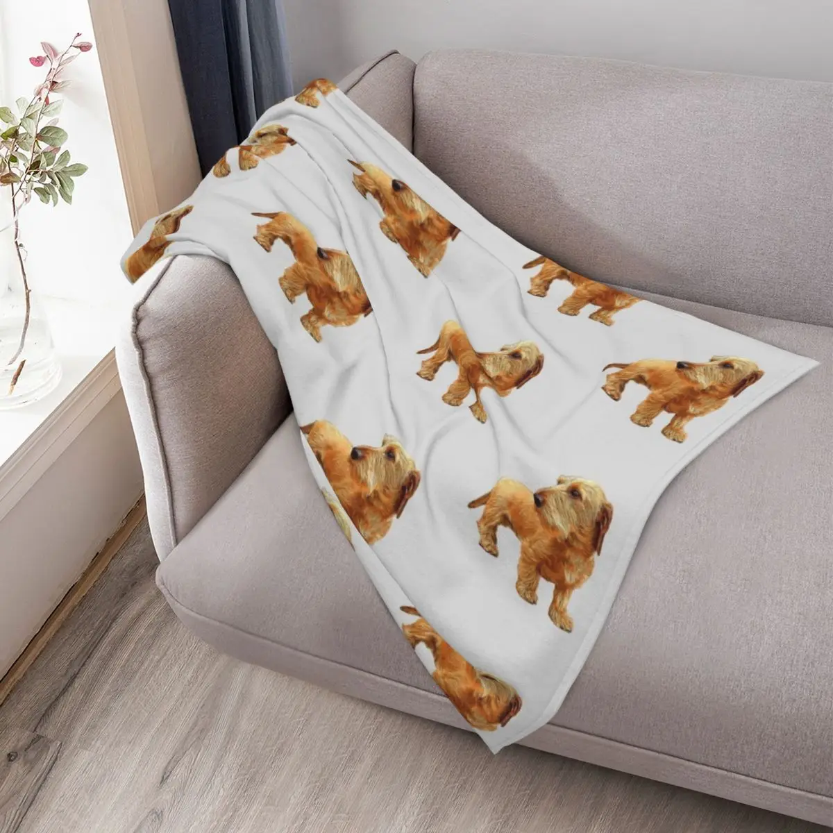 سلك الألماني ذو الشعر الأحمر الجمال! رمي بطانية للأريكة بطانيات St الفاخرة الرقيقة والرمي بطانيات الهدايا المضحكة #3