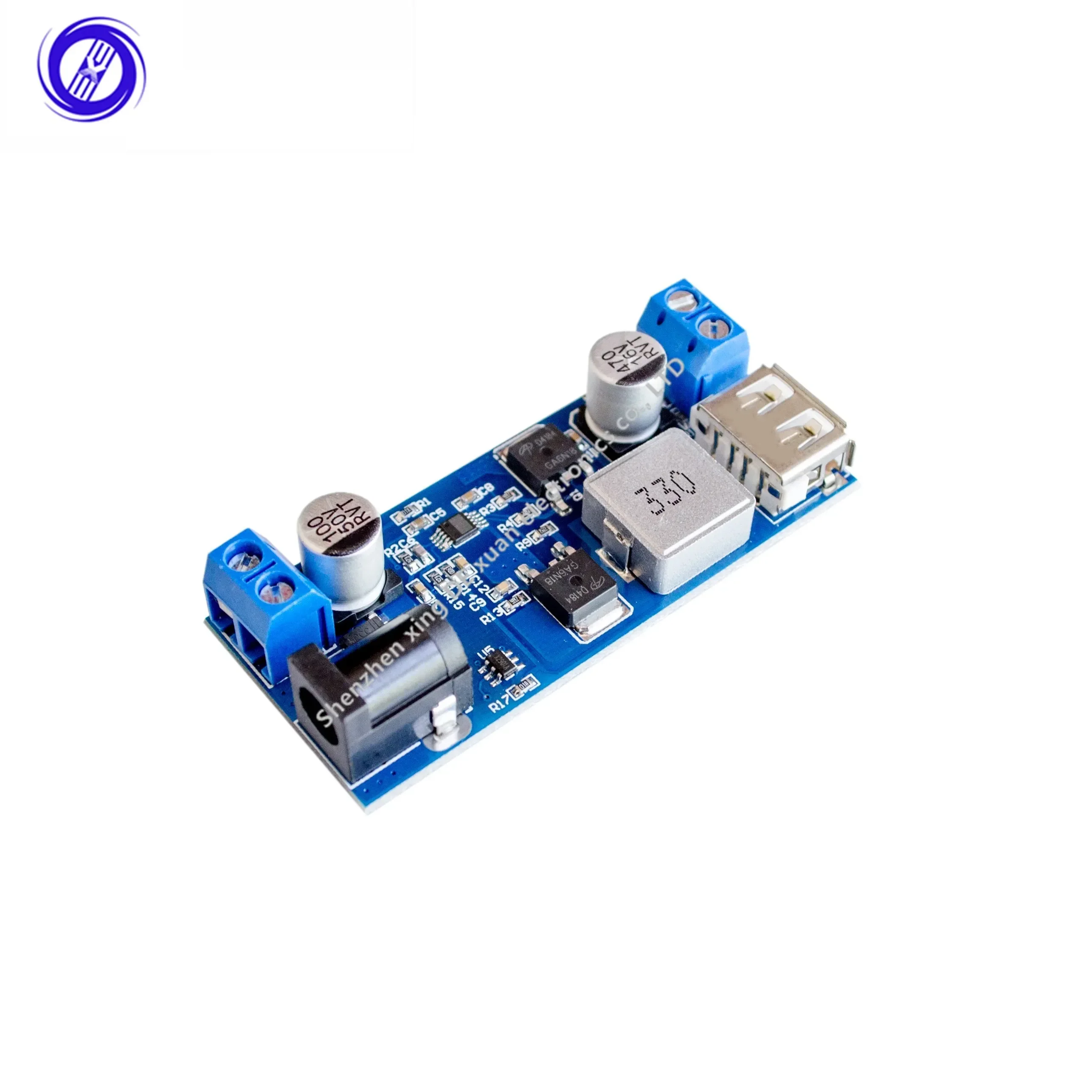 24V 12V turn 5V 5A , adjustable step-down power Supply module NEW,morr than LM2596 LM2596S