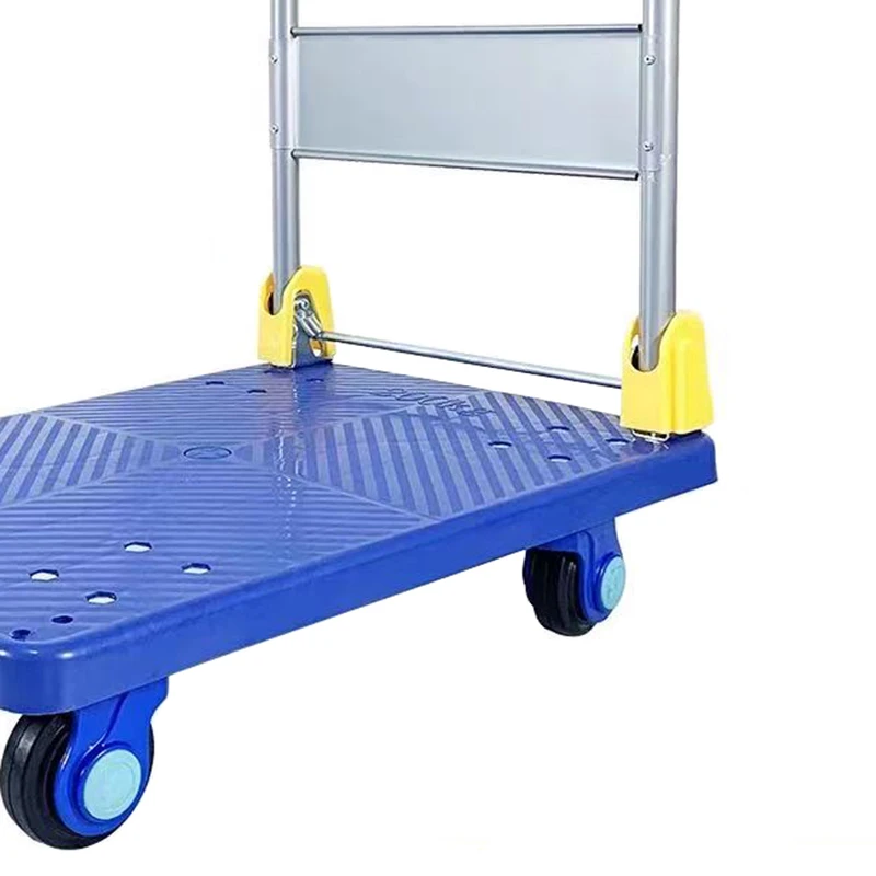 Folding & Rolling Flatbed Cart for Loading , Easy Assemble
