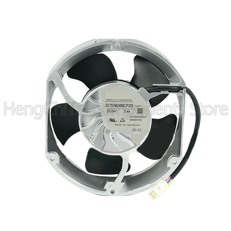 

Original 100% Working D1751M24B8CP323 24V 3.4A cooling fan