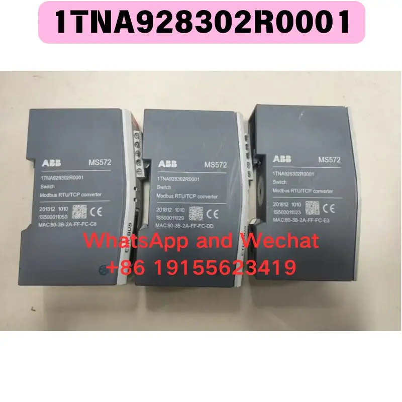 Used 1TNA928302R0001 MS572 modular Functional test OK