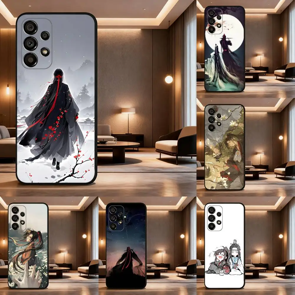 

Grandmaster D-Demonic Cultivation Phone Case For Samsung Galaxy A73,31,32,72,41,53,52,71,22,5G,Note,J7,8,9 Soft Black Cover