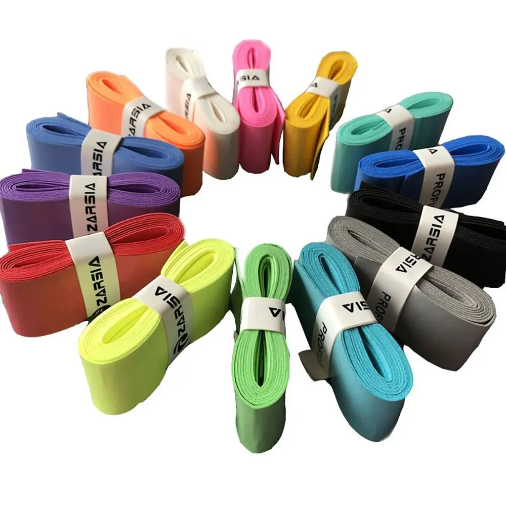 شريط قبضة حزام مضاد للانزلاق ، لفات مضرب مضرب تنس ، مقبض دراجة ، عصابة رياضة تنس الريشة ، امتصاص الصدمات