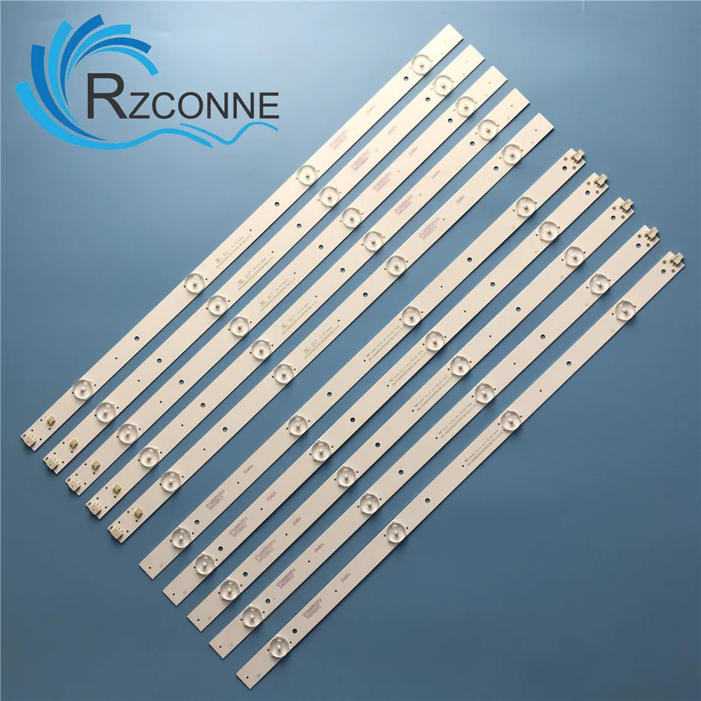 

LED Backlight strip 8 Lamp For Sceptre 50"TV X505BV-FSR CRH-K50K6003030T0508L76K CRH-K50K6003030T0508R76K Le50f1000a