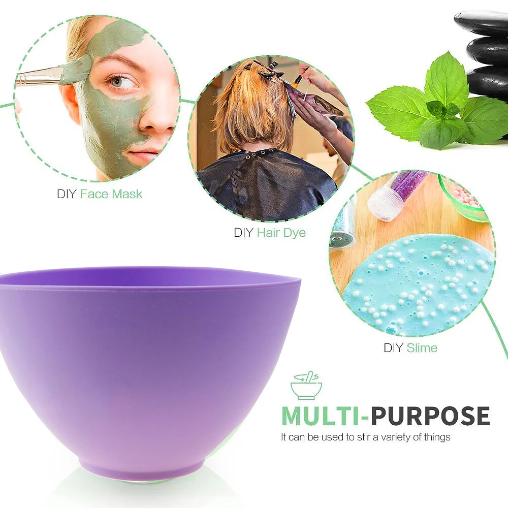 1 Piece Non-toxic Silicone Mask Mud Essential Oil Bowl Face Skin Care Tools Convenient Clean Durable Makeup Portable