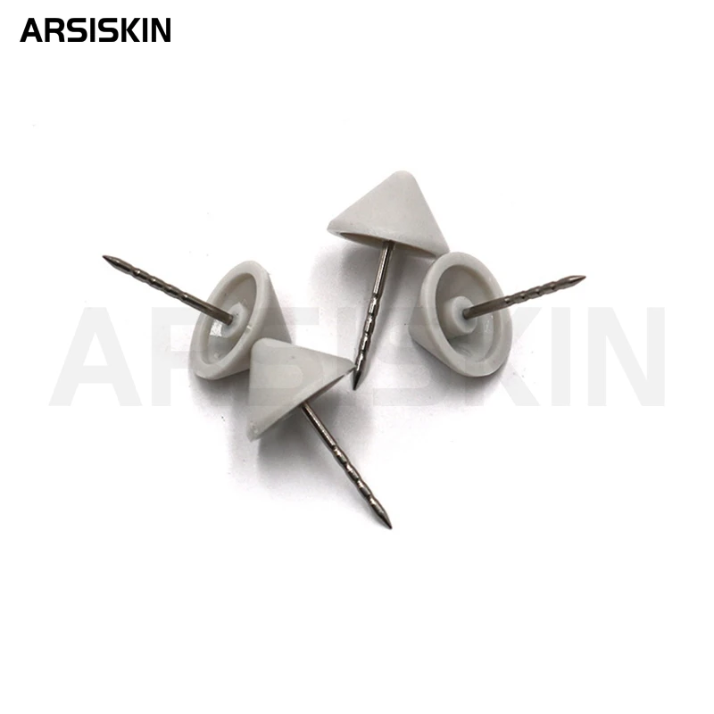 100PCS EAS Supermarket Special EAS Security Tag Pin EAS Safety Nail Grooved Type 16mm EAS Hard Tag Pin