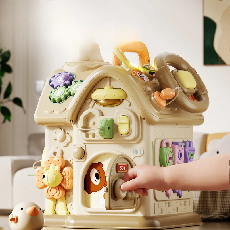 Childrens Montessori toys Early Education Training Multi Dimensional Multi Functional Busy House Baby Educational Birthday Gifts