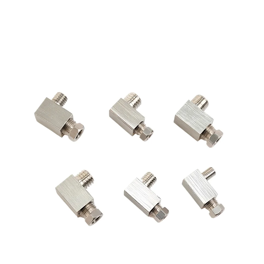 304 Stainless Steel 90 Degree Elbow Fitting M4 M5 M6 M8 M10 1/4