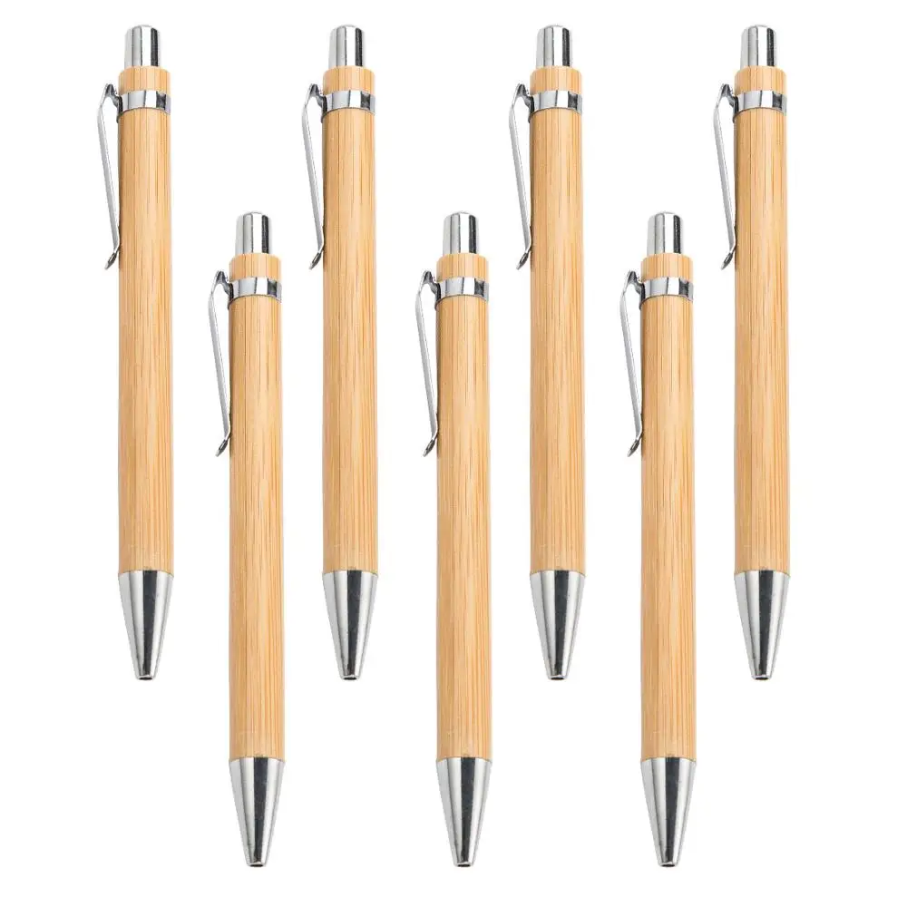 

Hot Selling Custom Wooden Pen Manufacturer Promotional Bamboo Ball Pens