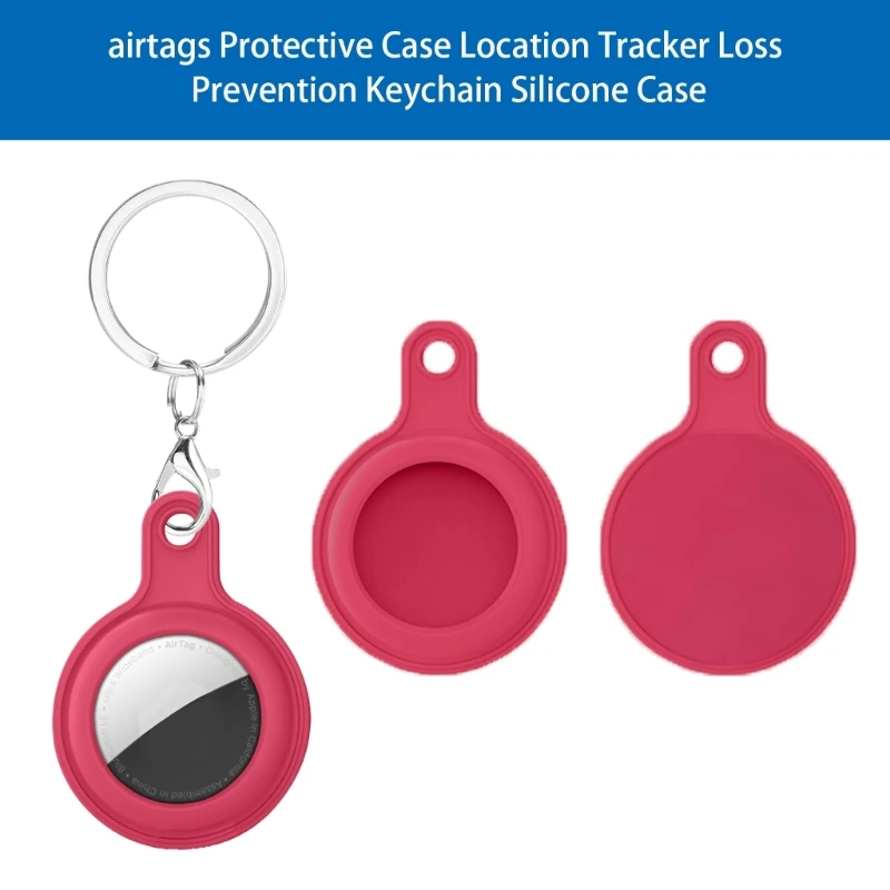 Защитный чехол для отслеживания местоположения, чехол для локаторов, брелок, силиконовый рукав, пылезащитный чехол E8BA