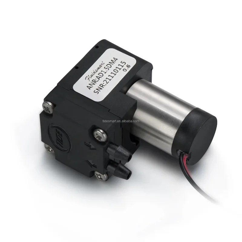 Portable Oil-free Electric Miniature Diaphragm Vacuum Suction Pump with DC Coreless Motor Brush