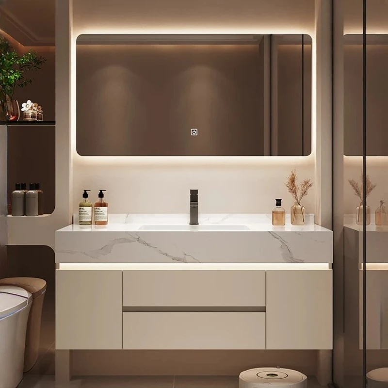 Estantes de pared, accesorios, armario de baño de lujo, muebles para el hogar, divisiones, almacenamiento, organizador de gabinete de baño, espejo