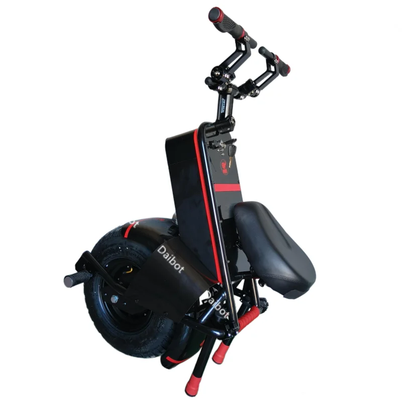 Electric Unicycle With Seat 1500W 60V One Wheel Self-balancing Electric Scooter Motorcycle For Adults 18 Inch Big Wheel