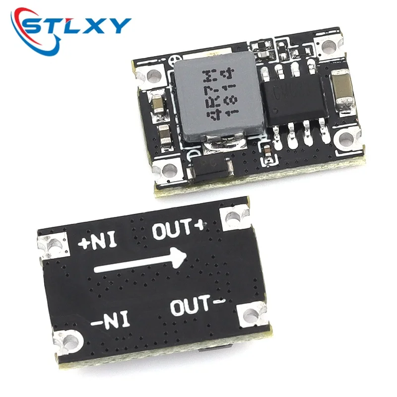 Stlxy DC-DC Buck Converter 5V-30V to 3.3V 5V 3A Voltage Regulator Module for Car Motorcycle Battery Power Supply Step Module