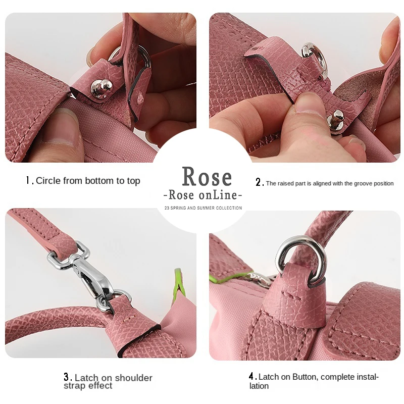 Pasek torby do Longchamp Mini torba Crossbody torba na pasek darmowym przepychaczem modyfikacja akcesoria do saszetka do paska na ramię