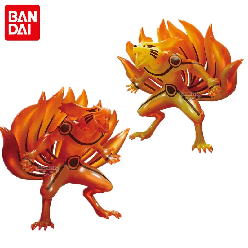 

Bbandai Original Genuine Naruto：Shippūden Anime Figure Kurama Action Figure Toys for Boys Girls Gift Collectible Model Ornaments