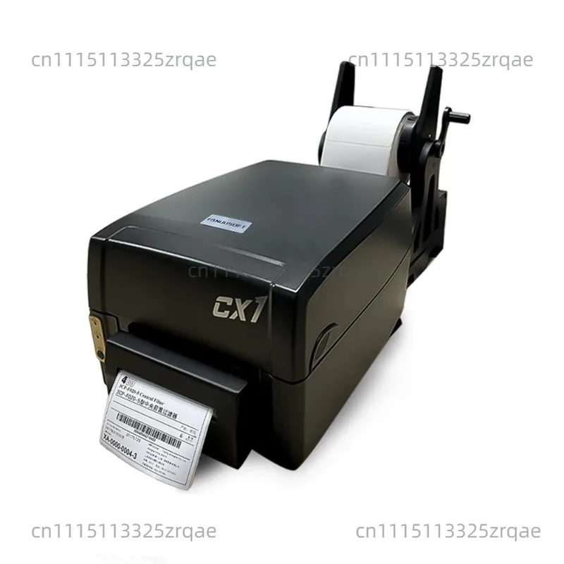 Industrial Grade Thermal Transfer Ribbon Label Printer Clothing Tag Washed Mark Satin Ribbon Printer Machine