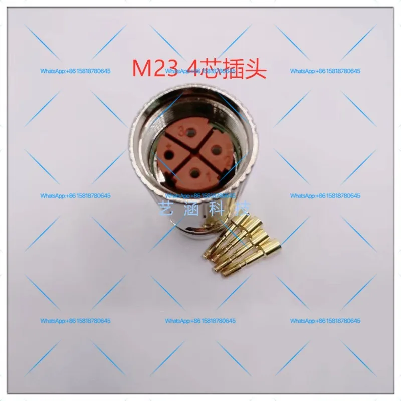 M23/923 aviation plug 4 6 8 core servo motor encoder power plug power plug socket accessories