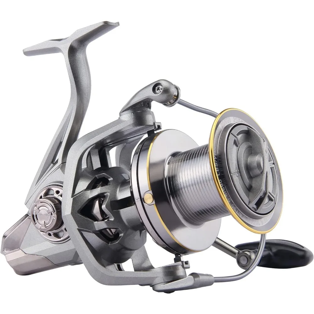 

Spinning Reel 8000/9000/10000/12000/14000 Series Advanced Version,17+1BB Graphite Frame Surf Fishing Reels