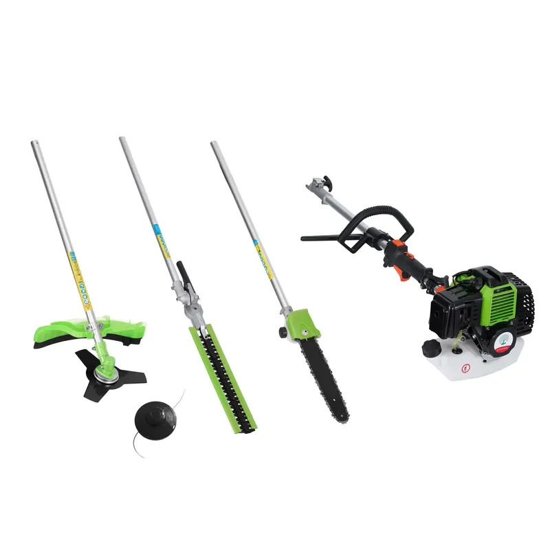 4 in 1 /5 in 1 Multi Functional Garden Tool 2Stroke Grass Trimmer Chain Saw Hedge Trimmer Brush Cutter