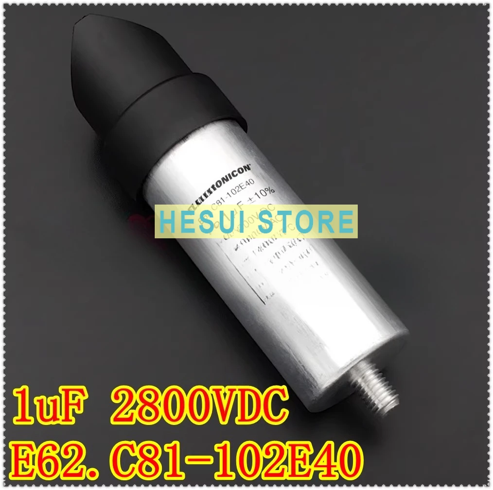 

Конденсатор ELECTRONICON E62.C81-102E40 1 мкФ 2800В 1700В переменного тока