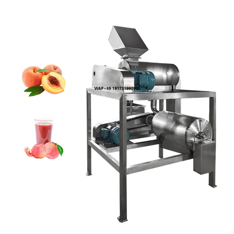 

Large Capacity Pulping System Frozen/fresh Fruit Processing Lines Professional Grade Fruit Pulper Machine Tomato Pulp Machine