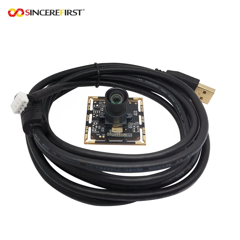 Micro Mini 5MP RGB Color Global Shutter Industrial External Trigger USB Camera Module For Microscope