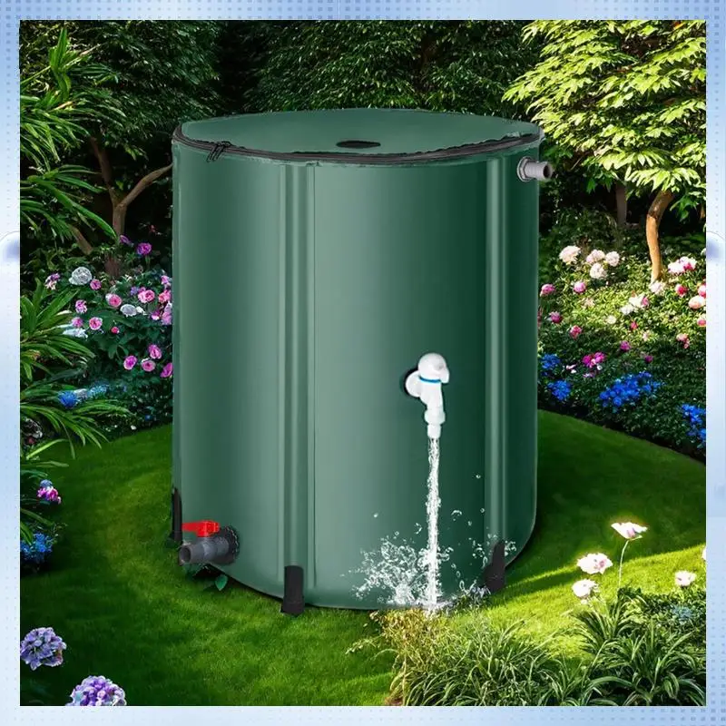 

AD-Rainwater Recycling Water Storage Tank Garden Irrigation Bucket Collection Container Garden Water Storage Barrel