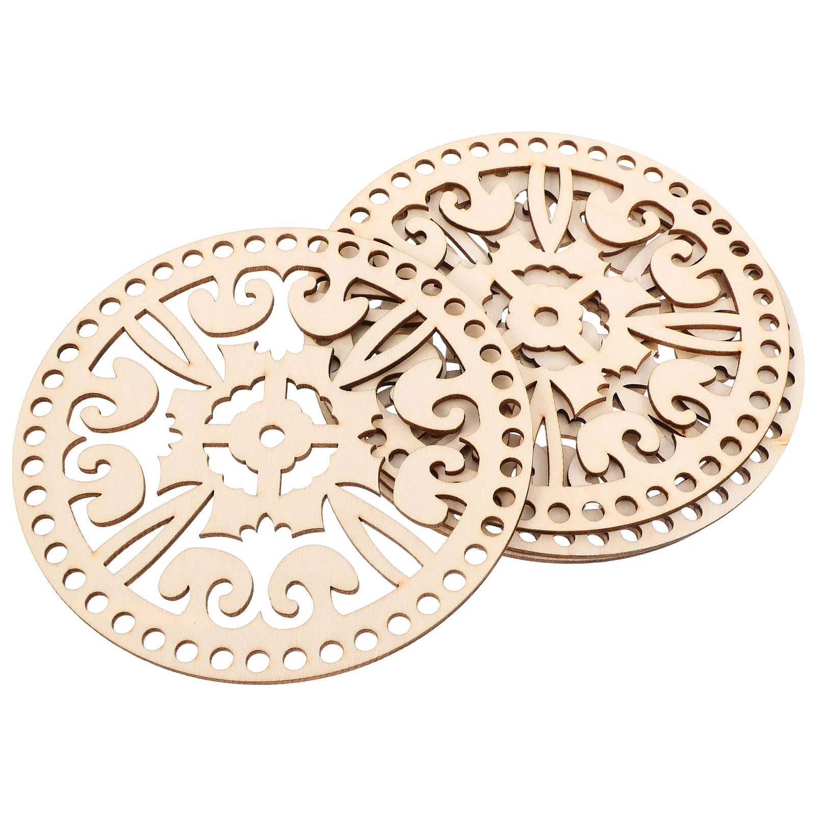 

4 шт. основание корзины крючком деревянное круглое незавершенное прочное деревянное дно для плетения сумок для рукоделия изготовление корзин ручной работы проекты