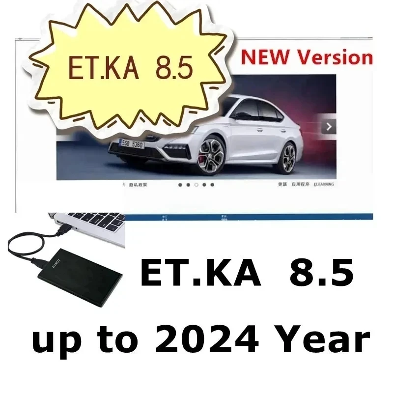 Newest ELSAWIN 6.0+ Etka 8 .3 for A-udi for V-W Auto Repair Software Group Vehicles Electronic Parts Catalog free help install