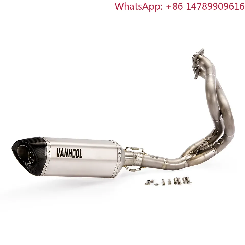 Factory Direct Selling High Quality Universal Modified Motorcycle Exhaust Muffler Pipe Parts for 650cc Naked Bike, Escape