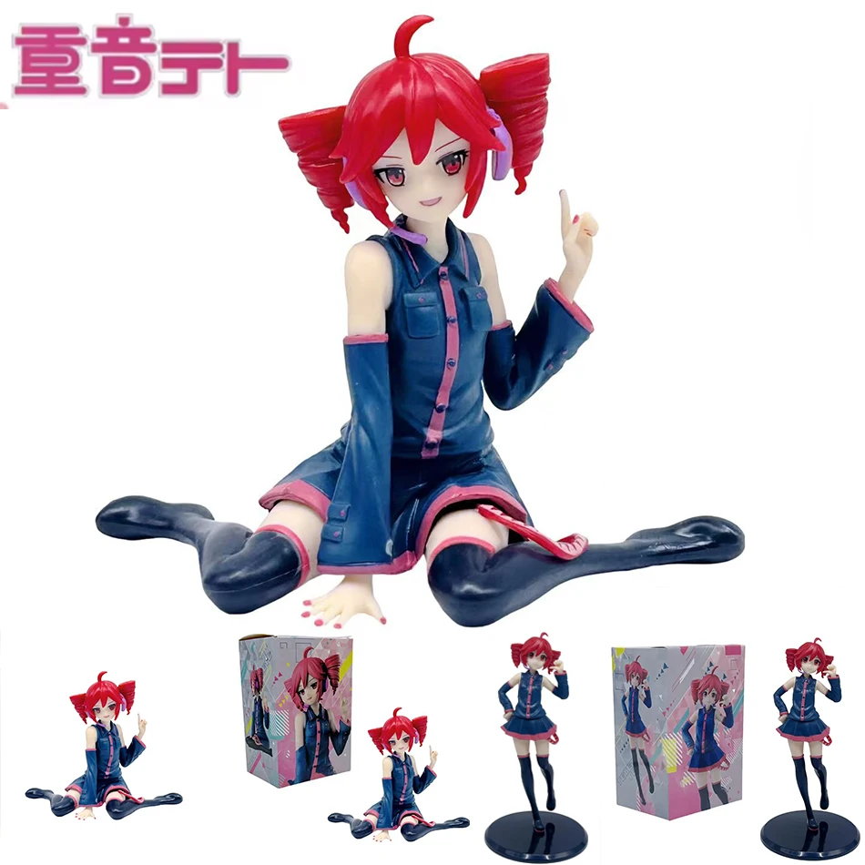 

Super Popular New In Stock Kasane Teto Sitting Posture Collectible Anime Action Kwaii Figures Model Toys Christmas Gifts