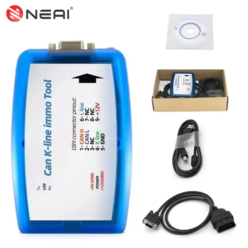 For Renault Can K-Line Immo Tool For Renaultman CAN/K-line OBD2 ECU Programmer Read Write EEPROM FLASH Clear Immobilizer Code