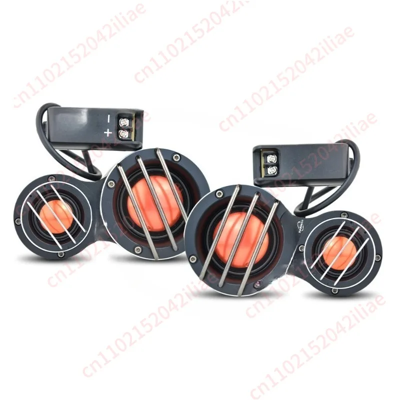 Car Audio A-pillar Non-inverted Three-way Frequency Medium And Treble Speaker With Its Own Base