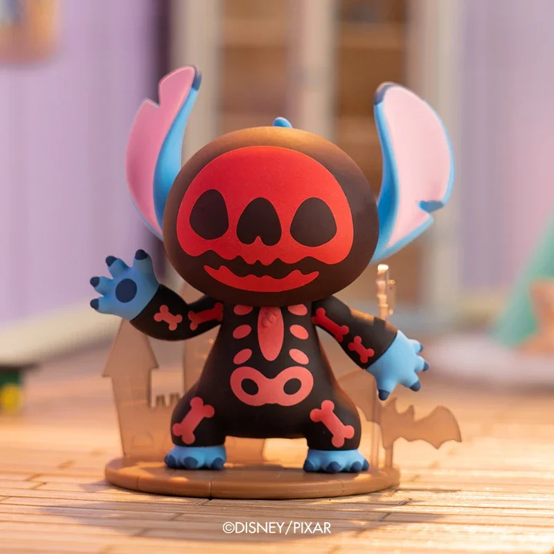 Disney Stitch Wacky Diary Series Blind Box, Tabletop Decoration, Animação à mão Envolto, Presentes de aniversário infantil