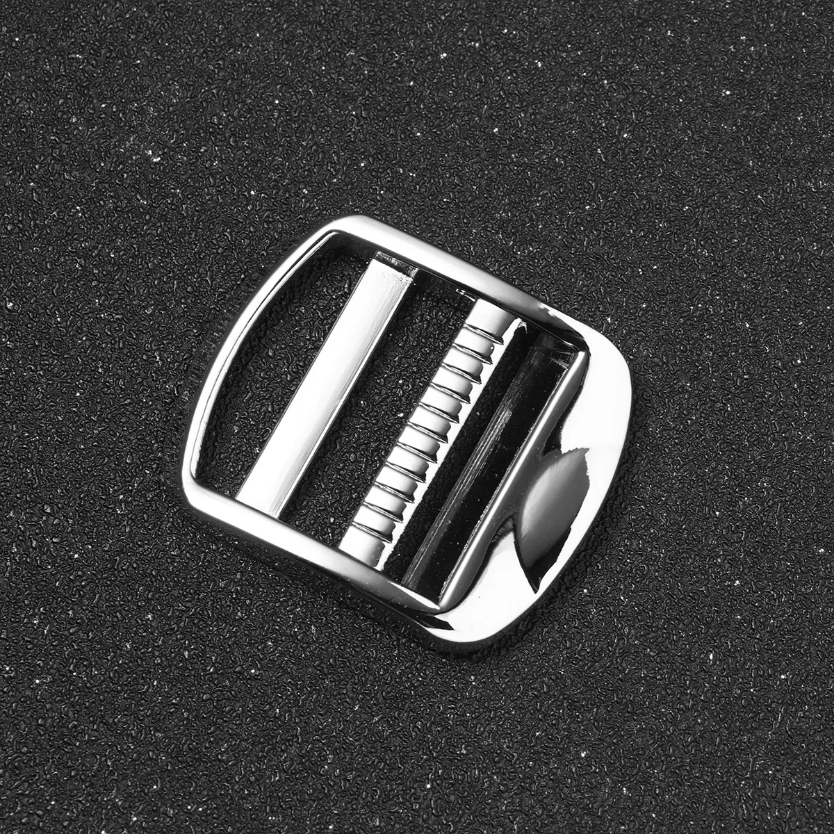 10Pcs Metal Buckles Slide Buckles Zinc Alloy Bag Strap Adjustment for Backpack Shoulder Bag Suitcase Silver 24Mm