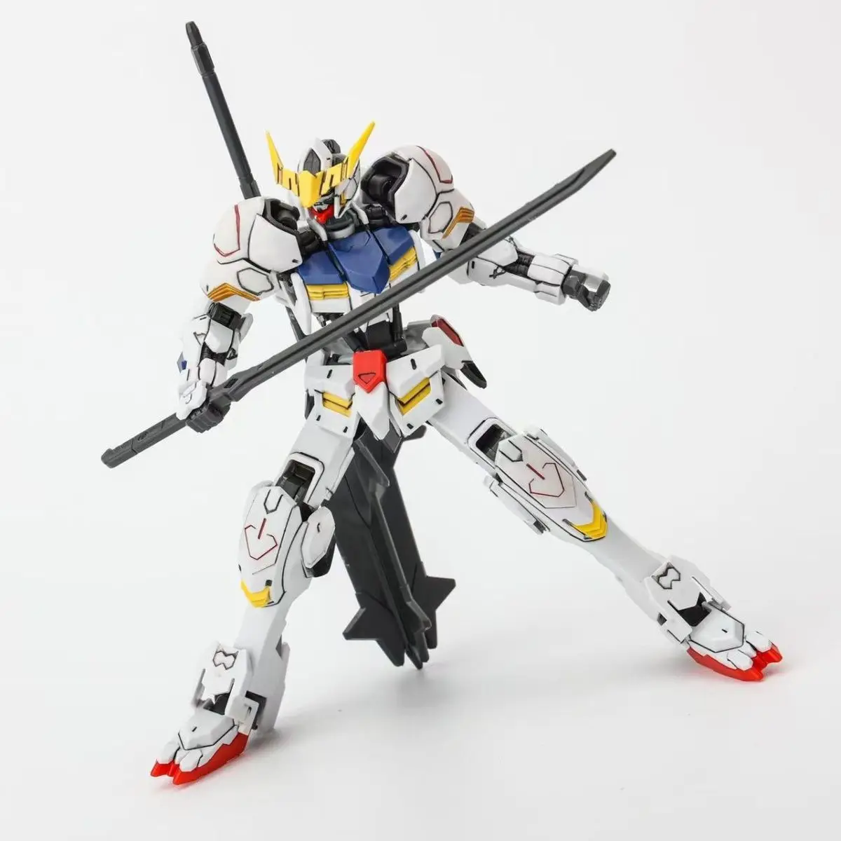 1/144 Scale Multi Joint Movable Figure Assembly Model Kit Pre Colored Plastic Hand Build Ornament desktop Collectible Craft Set