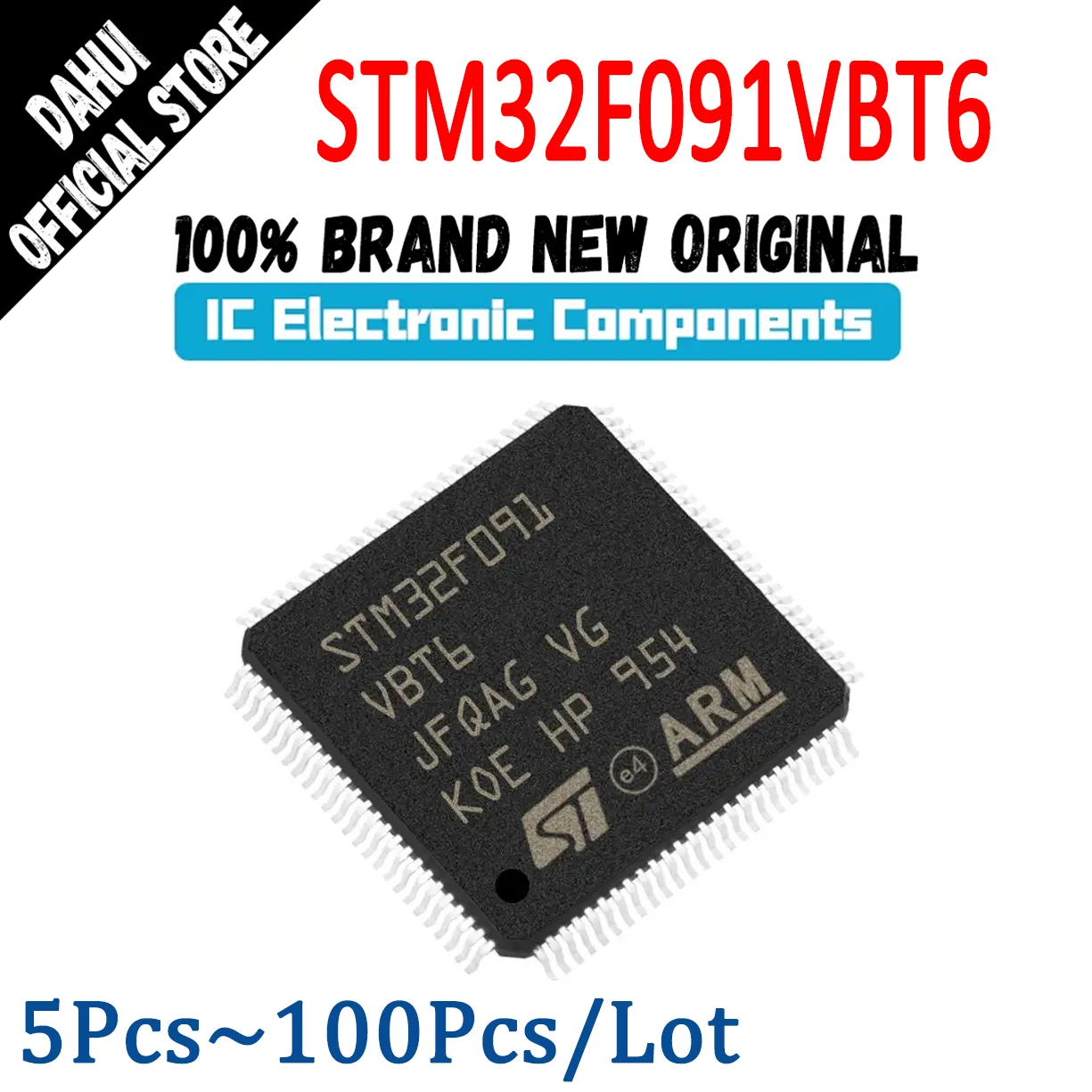 

STM32F091VBT6 STM32F091VB STM32F091V STM32F091 STM32F STM32 STM IC MCU Chip LQFP-100 In Stock 100% New Original