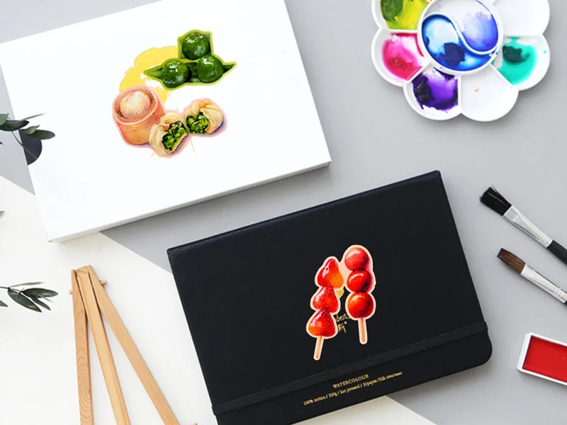 Stickers 20pcs Food Recipe Sticker DIY Scrapbooking Journal Mobile Computer Gift Sealing Diary Decoration Sticker