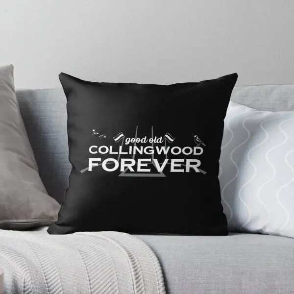 Old Collingwood Forever Printing Throw Pillow Cover, Quadrado, Hotel Decorativo, Travesseiros não incluem Um Lado, Bom