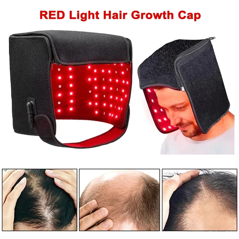 

Hair Growth Cap LED Red Light Therapy Devices Hair Loss Cap Treatments Hair Regrowth Helmet for Men and Women Hair Care Tool