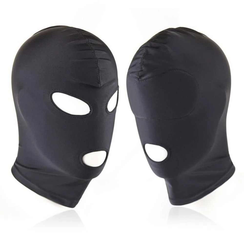 Fetish Harness Head Hood BDSM Slave Game Bondage Restraint Face Mask Erotic Sex Toys Role Play for Couples Master Anal Gay Adult image 4