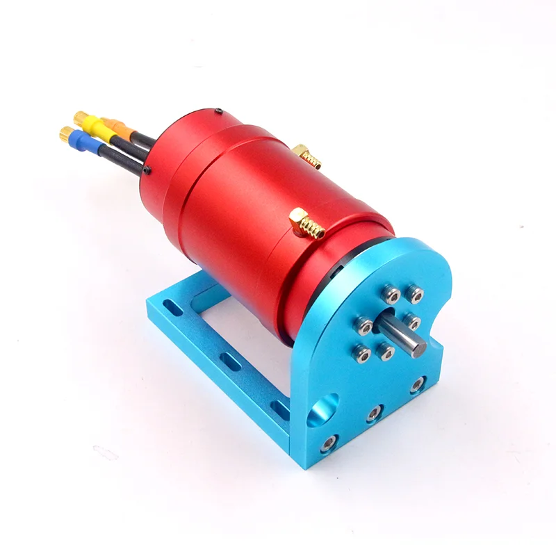 High power marine brushless water-cooled motor 56113-900KV brushless motor with water-cooled sleeve fixing seat