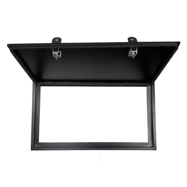 Quality Aluminum Alloy Expedition Trailer Baggage Door for Replacement
