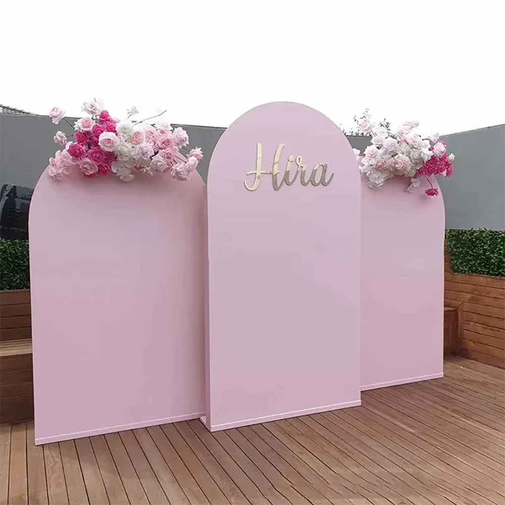 Wedding Supplier Floral Artificial PVC Flower And Arch Decoration Wedding Backdrop