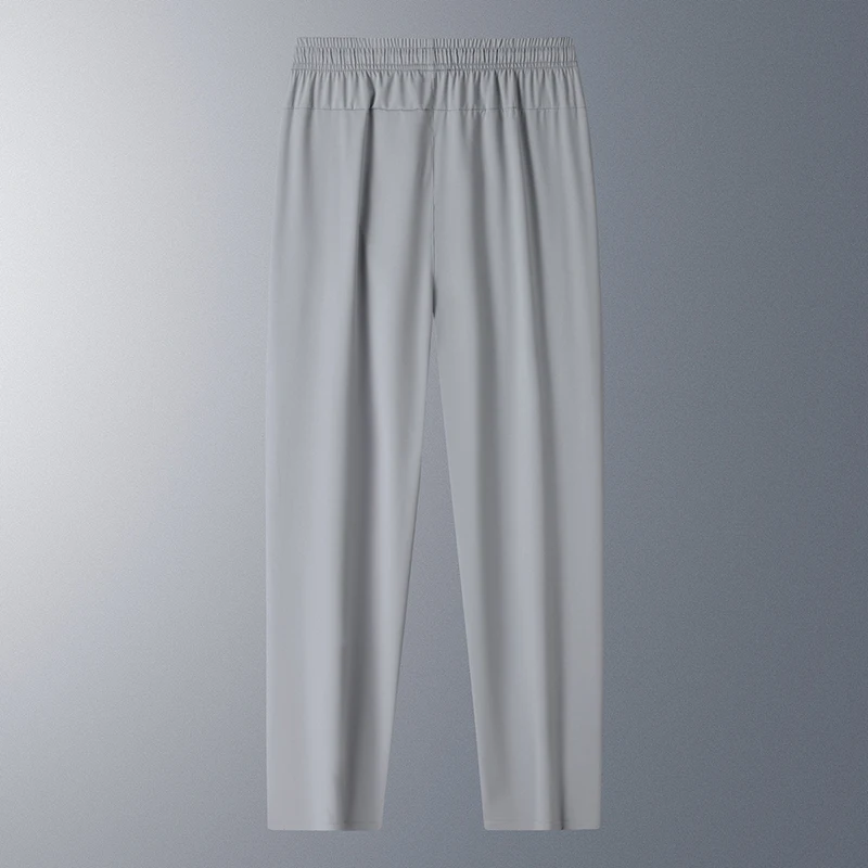 Running Pants Cooling Summer Ice Silk Pants Soft Stretchy Pant Loose Casual Quick-Dry Workout UV Protection Lightweight Trousers image 5