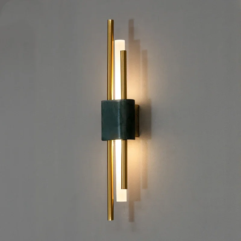

Tanto Wall Light Marble Modern antique lighting For Bedroom Led Home Decor Luxury Black/White/Green Indoor decorative wall light