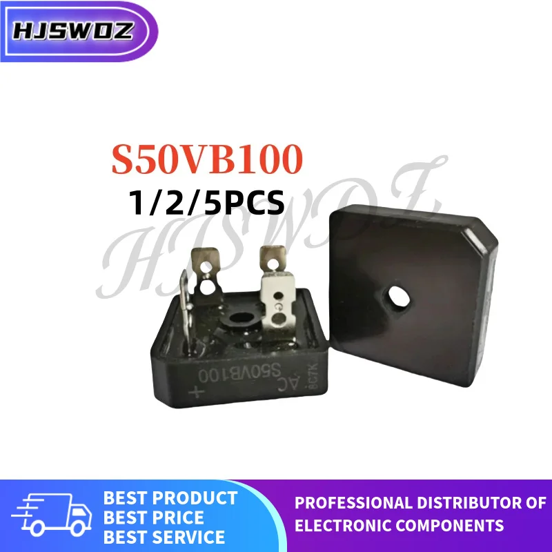1/2/5PCS S50VB100 S50V B100 50A 1000V Rectifier Bridge Bridge Stack Brand New In Stock